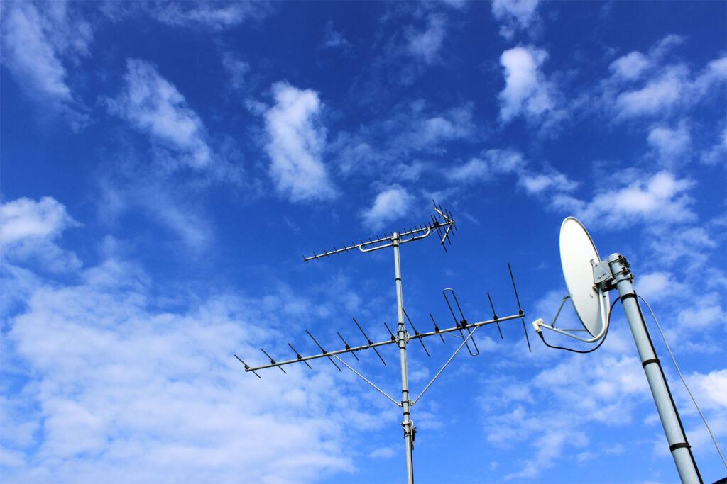 テレビアンテナ取付工事